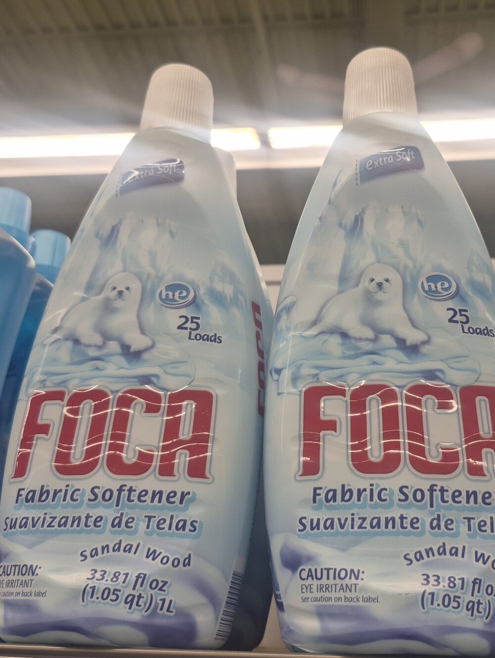 FOCA Fabric Softener - Light Blue.~ 2 pack